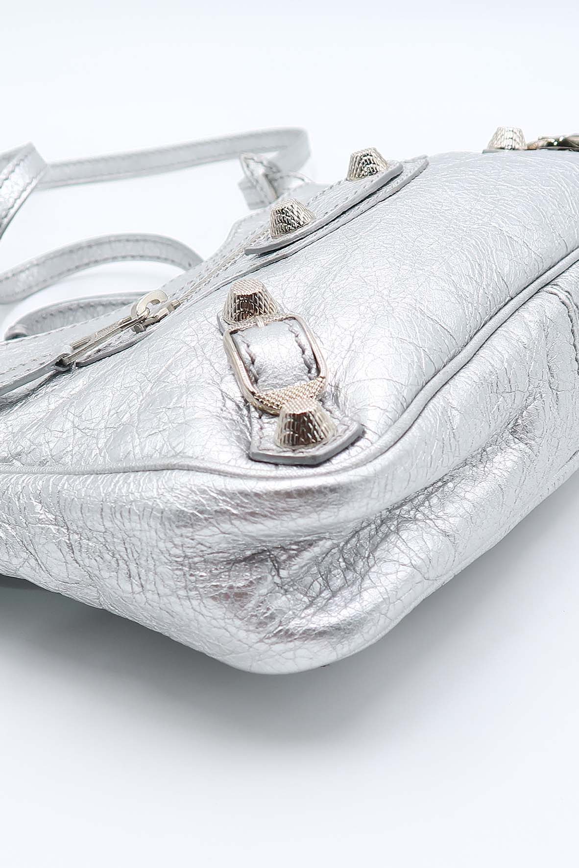 Giant Hip Shoulder Bag Silver
