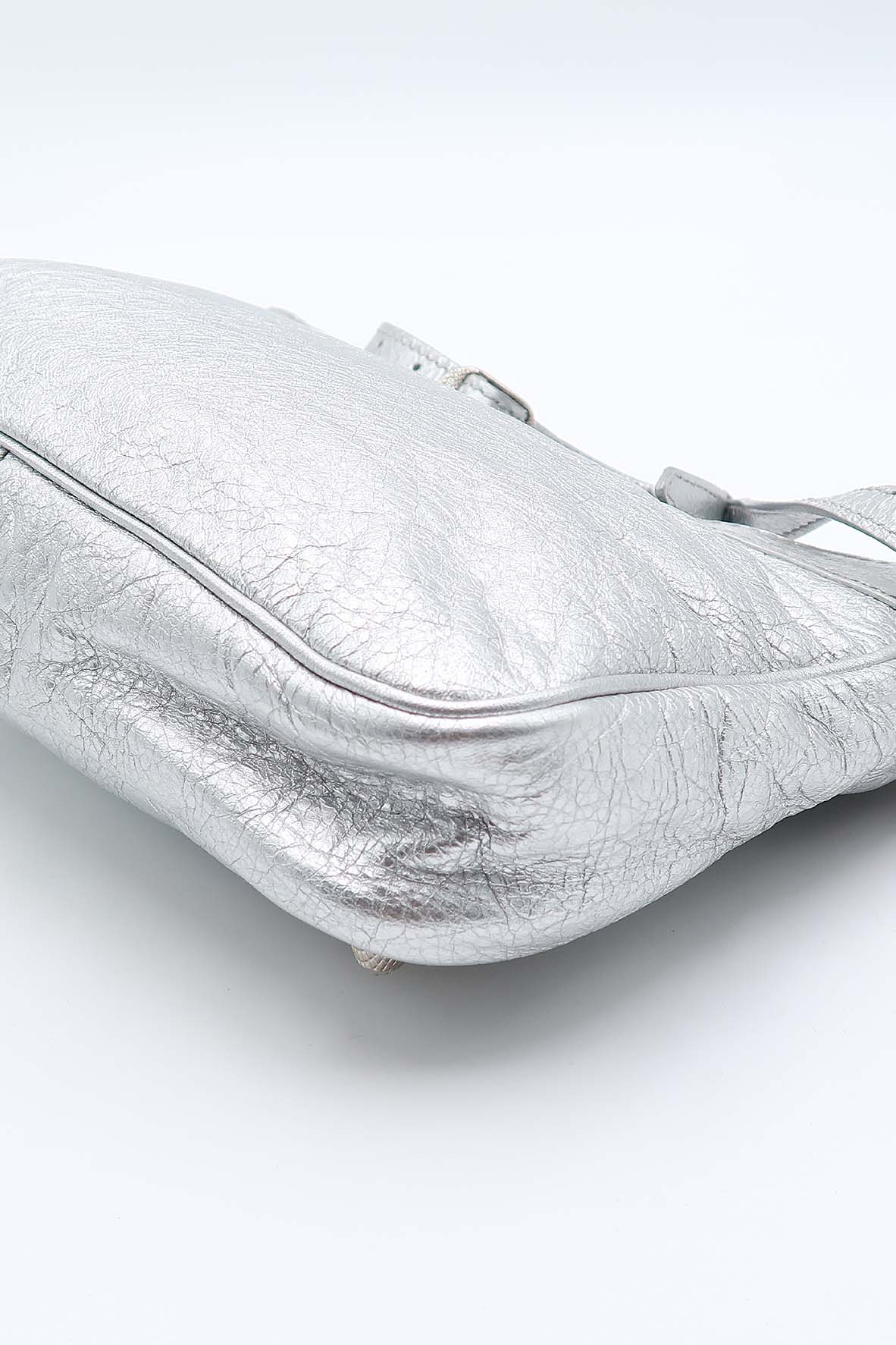 Giant Hip Shoulder Bag Silver