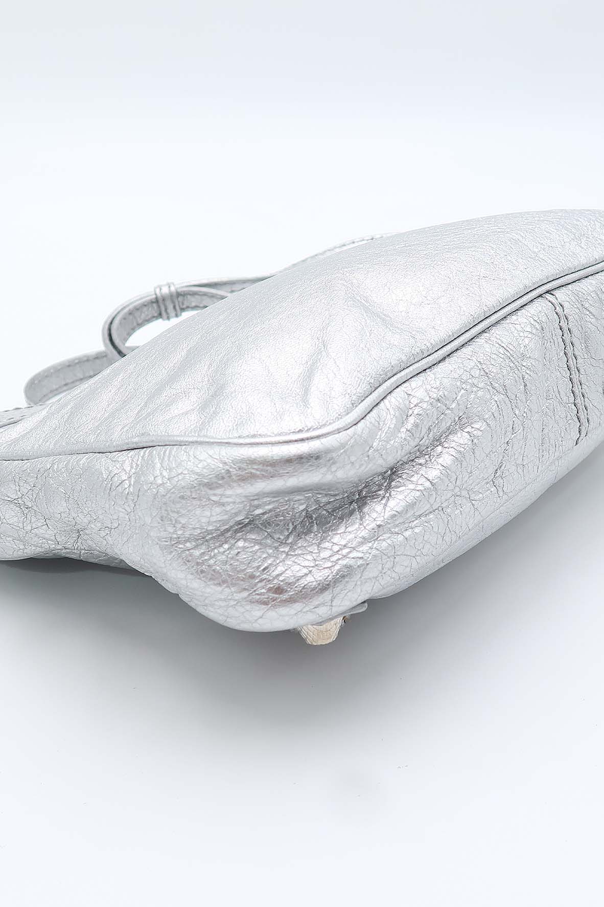 Giant Hip Shoulder Bag Silver