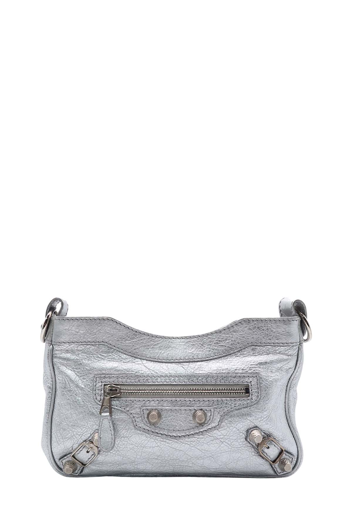 Giant Hip Shoulder Bag Silver