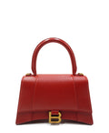 Hourglass Small Top Handle Bag Red