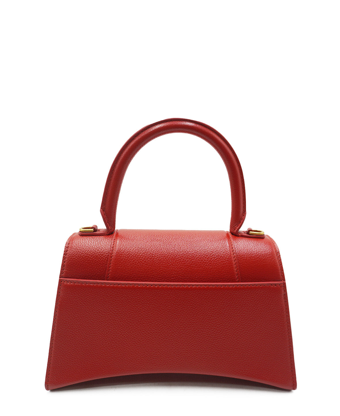 Hourglass Small Top Handle Bag Red