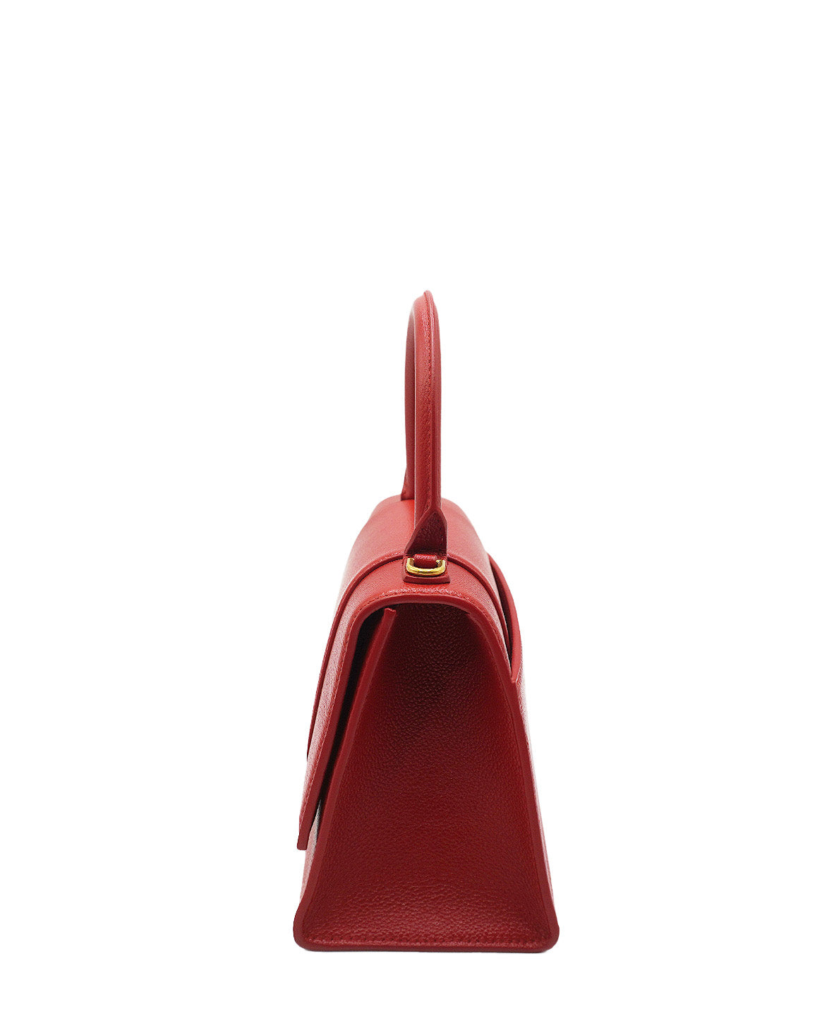 Hourglass Small Top Handle Bag Red
