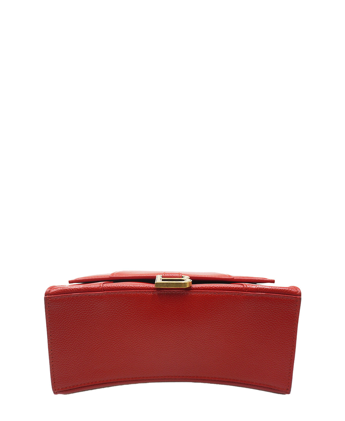 Hourglass Small Top Handle Bag Red