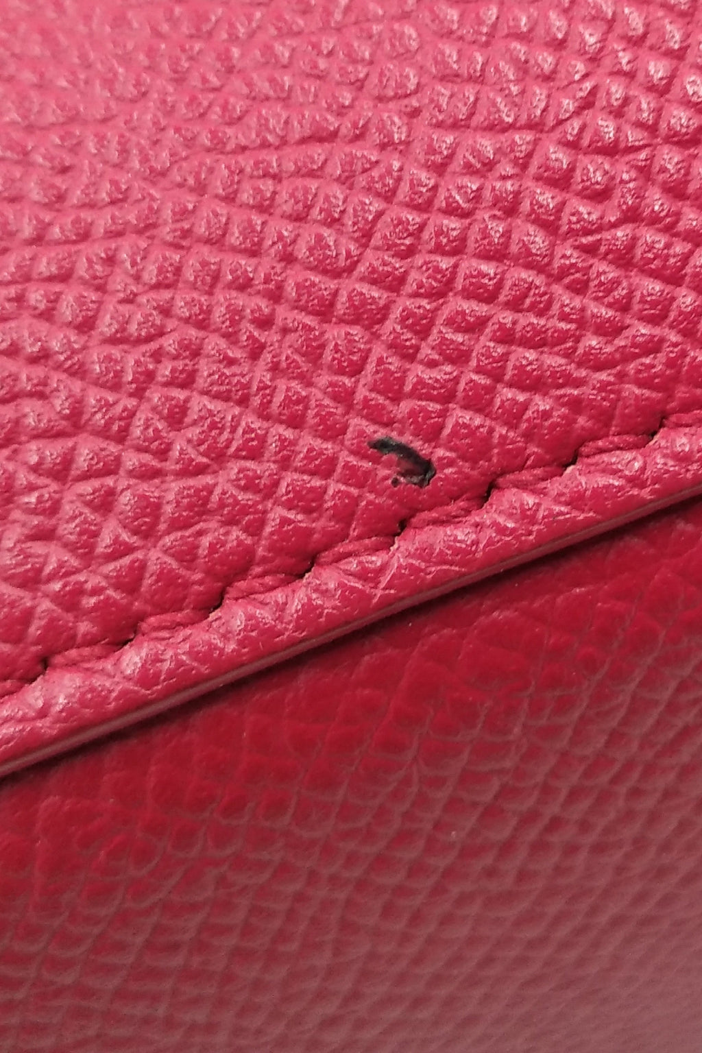 Logo Ville Camera Crossbody Bag Red