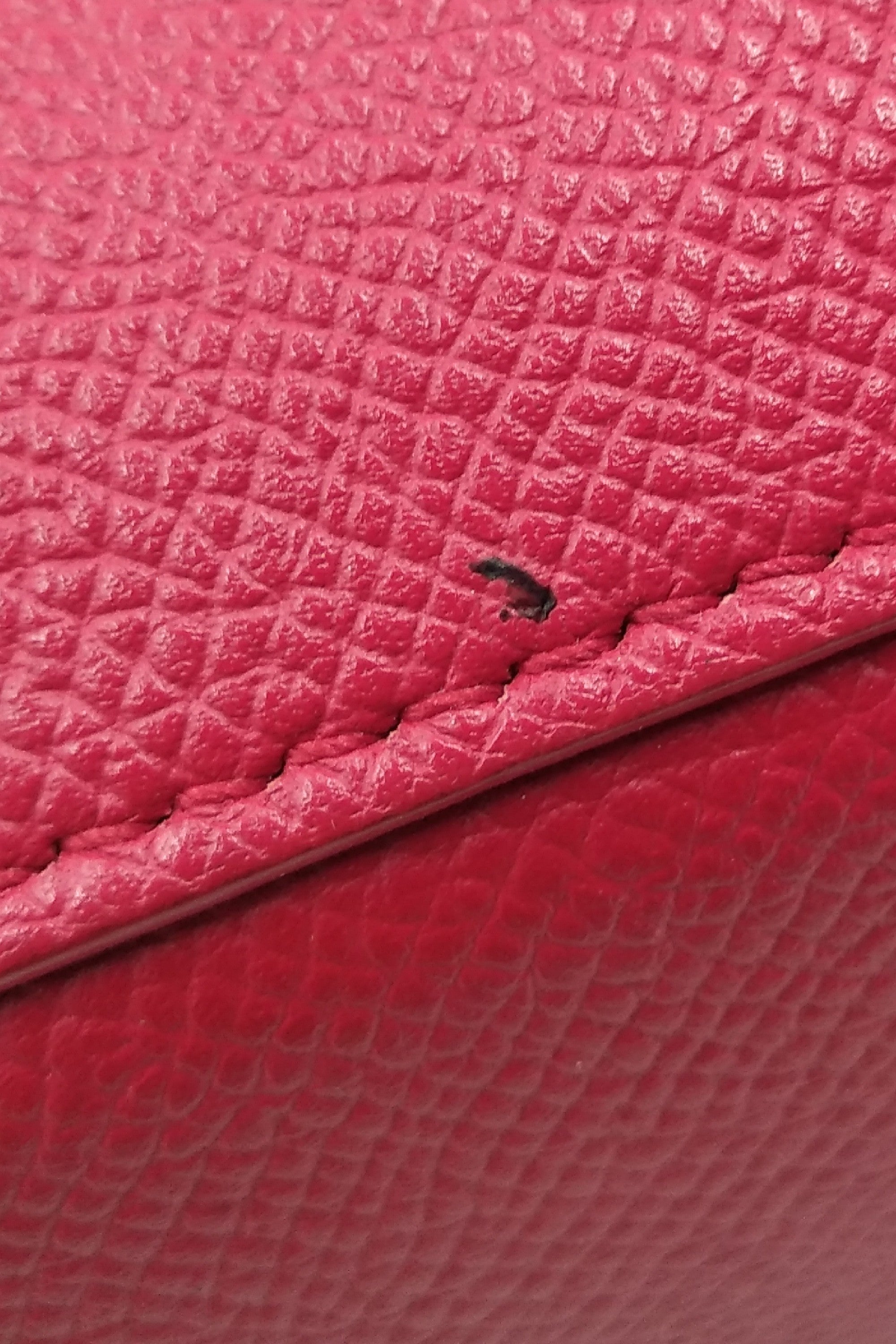 Logo Ville Camera Crossbody Bag Red