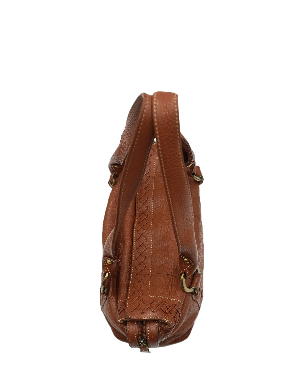 Vintage Satchel BB Shoulder Bag Brown