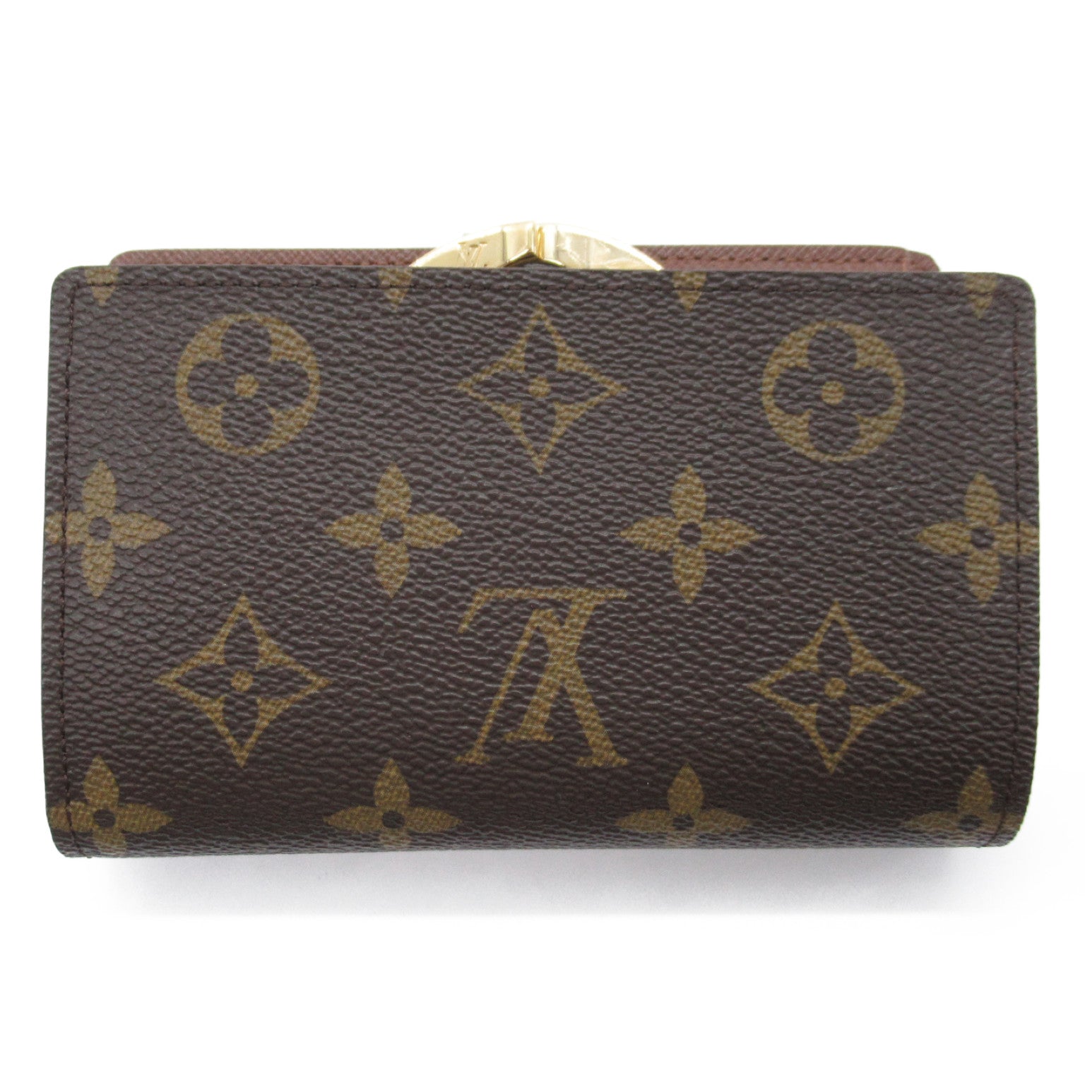 Louis Vuitton Louis Vuitton Portefolio Vienna Double Fold Wallet Wallet PVC Coated Canvas Monogram   Brown M61674