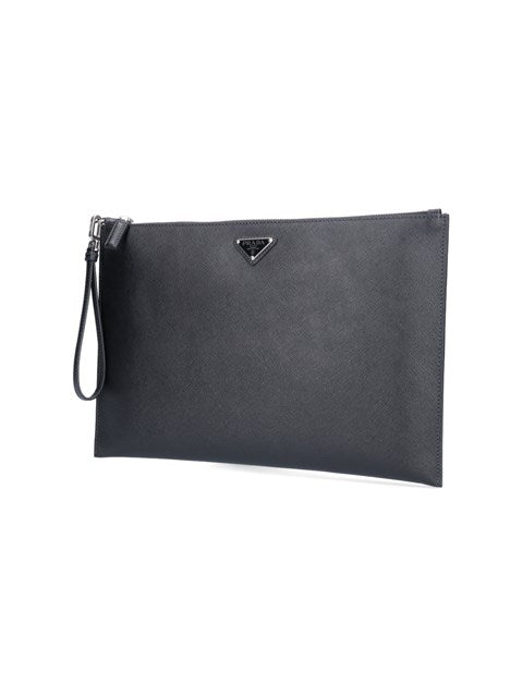Prada Men Logo Pouch