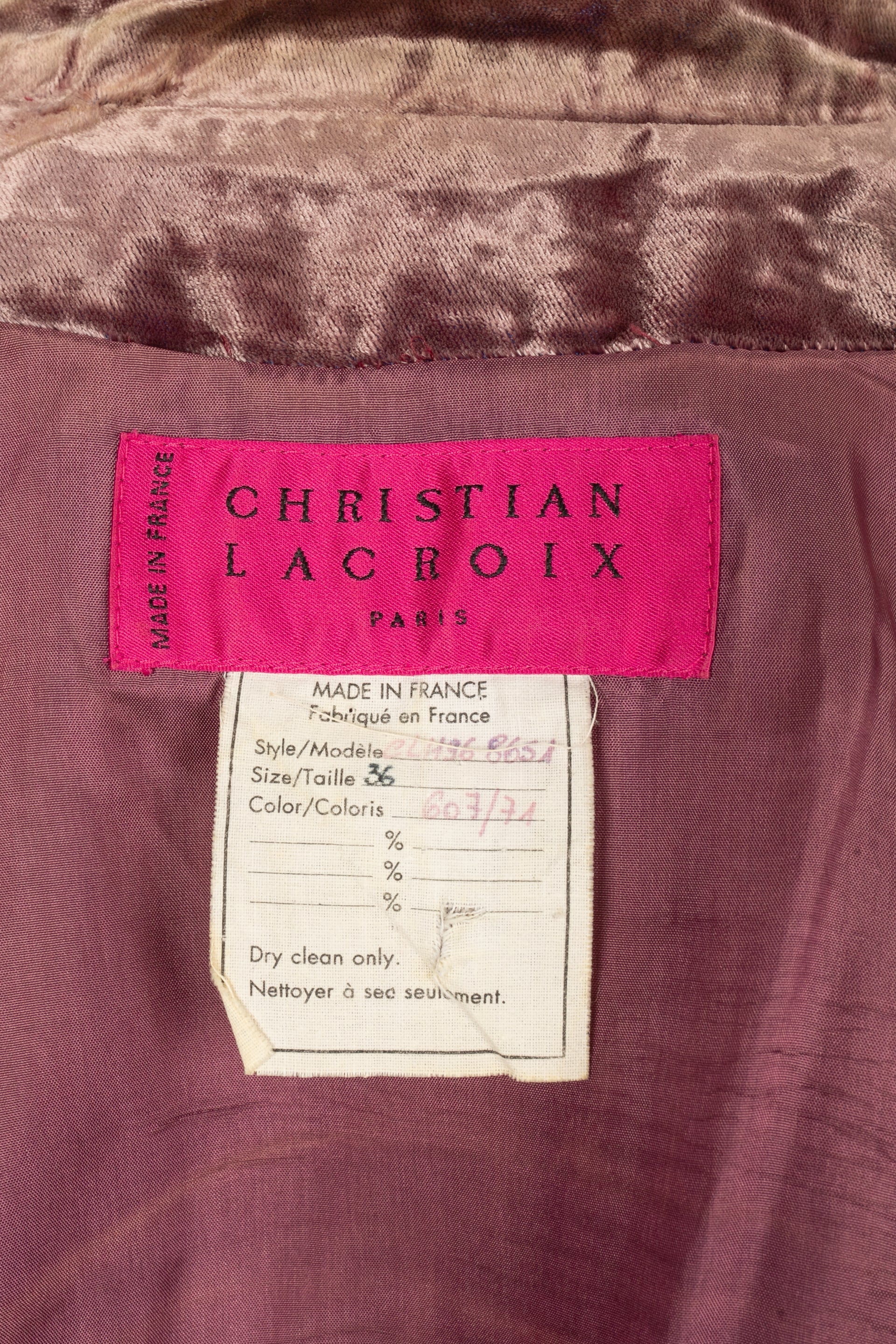 Haut Christian Lacroix