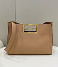 FI Way MeGLAMIum Beige Bag For Woman 29.5cm/11.5in