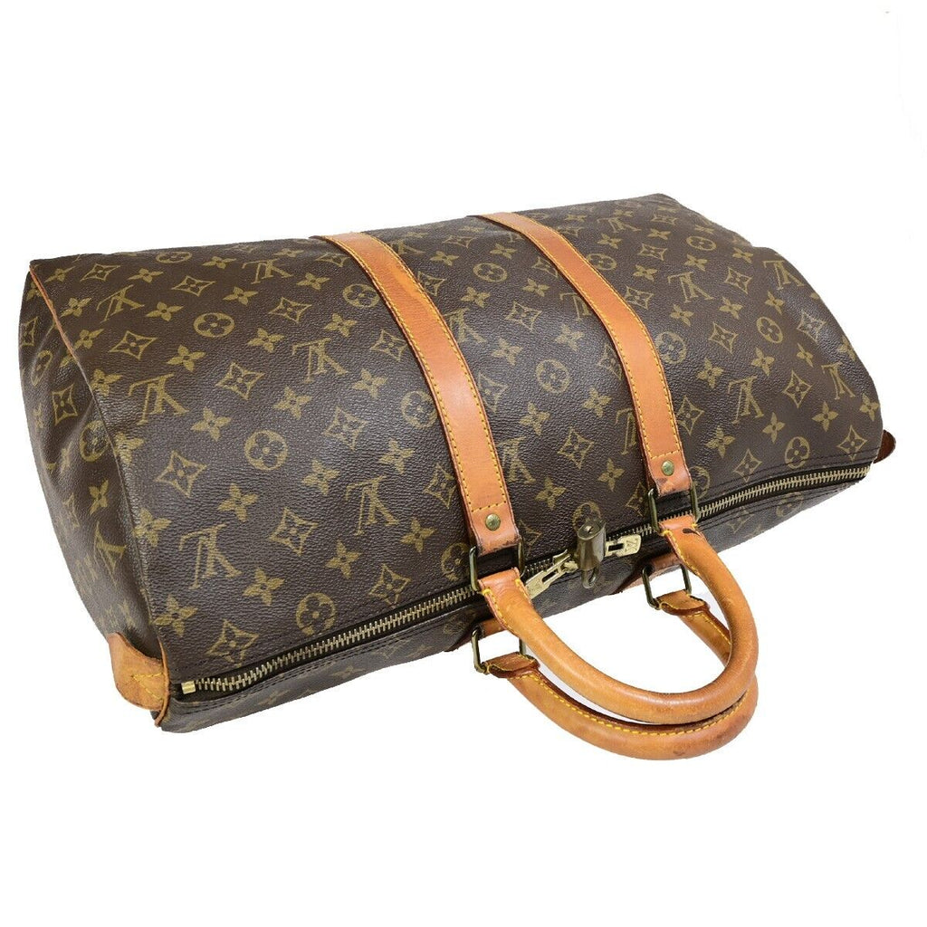 Louis Vuitton Keepall 45  Canvas Travel Bag
