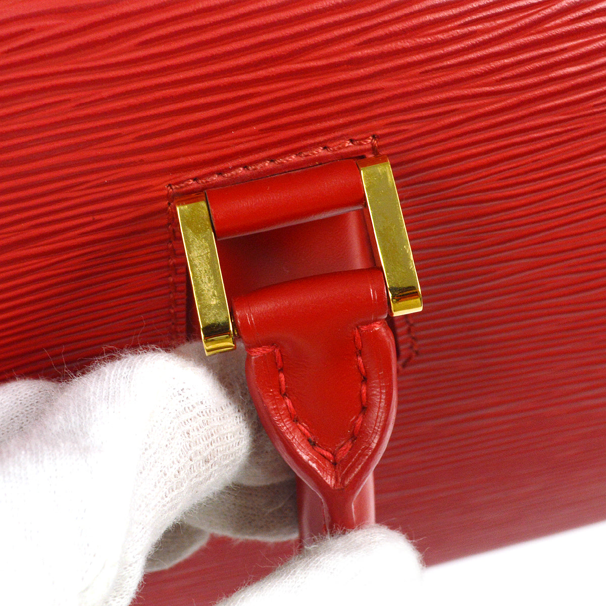 Louis Vuitton 2005 Jasmin Epi Red M52087