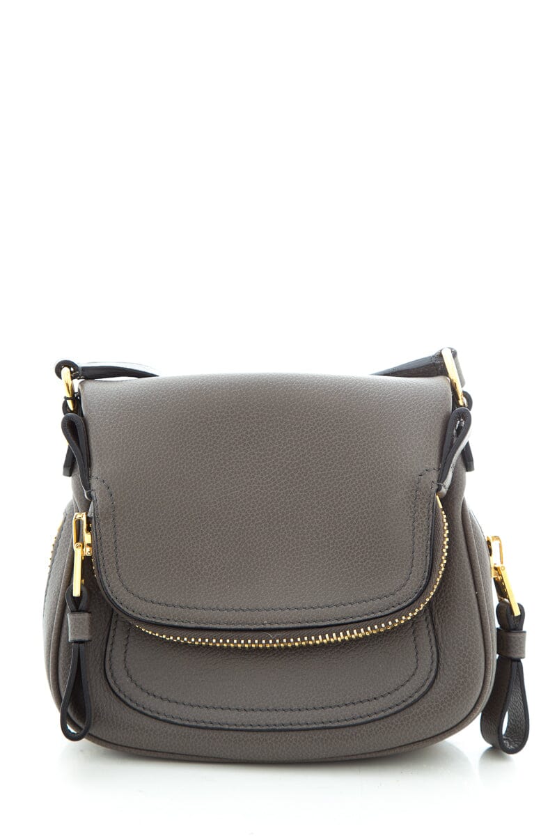 Tom Ford "Jennifer" Small Grey Cross-Body