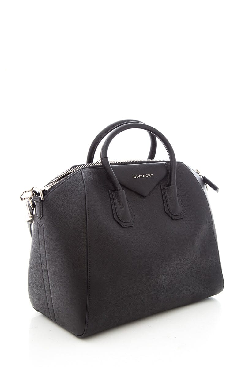 Givenchy Black Leather Antigona Handbag