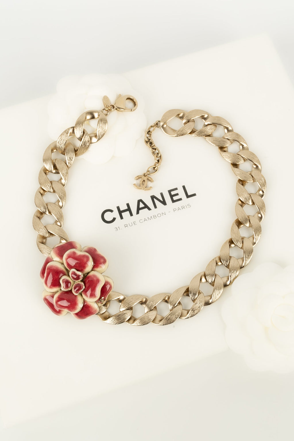 Collier camÃƒÆ’Ã‚Â©lia Chanel Automne 2008