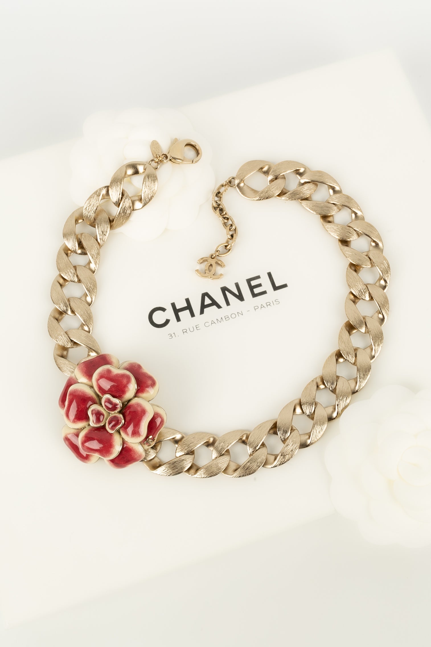 Collier camÃƒÆ’Ã‚Â©lia Chanel Automne 2008