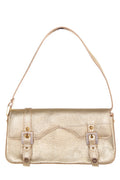 Dolce & Gabbana Vintage Gold & Rhinestone Buckle Handbag