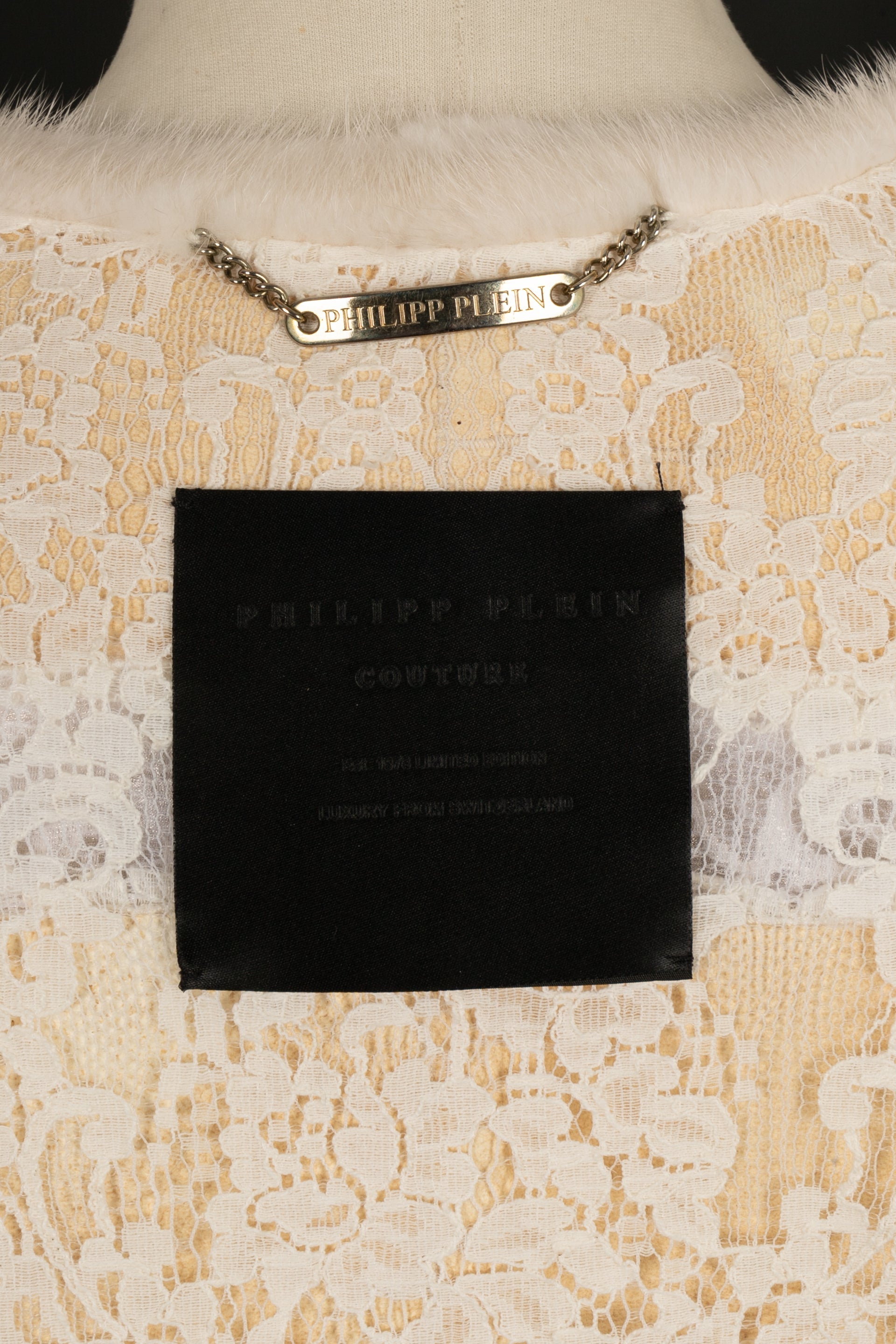 Manteau de fourrure Philipp Plein Couture