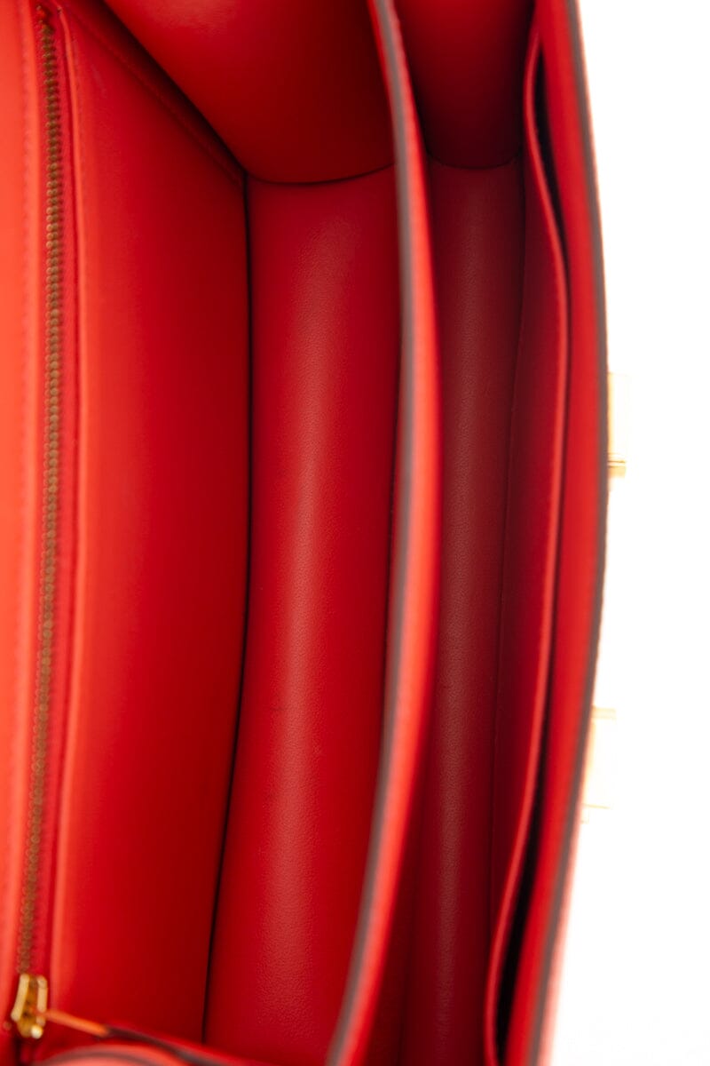 HermÃƒÆ’Ã‚Â¨s Rose Jaipur Epsom Leather 24 cm Constance