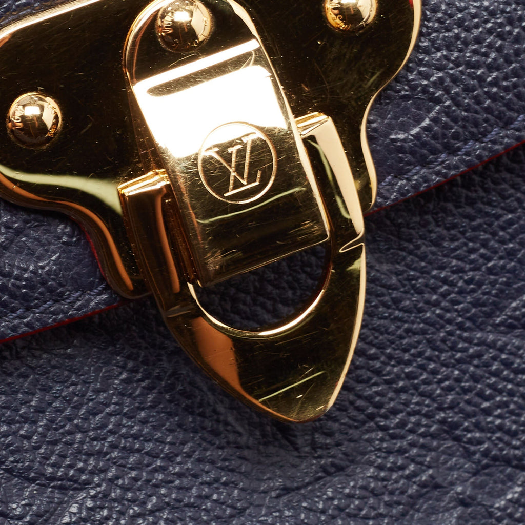 Louis Vuitton Celeste Monogram Empreinte Leather Georges Mm Bag