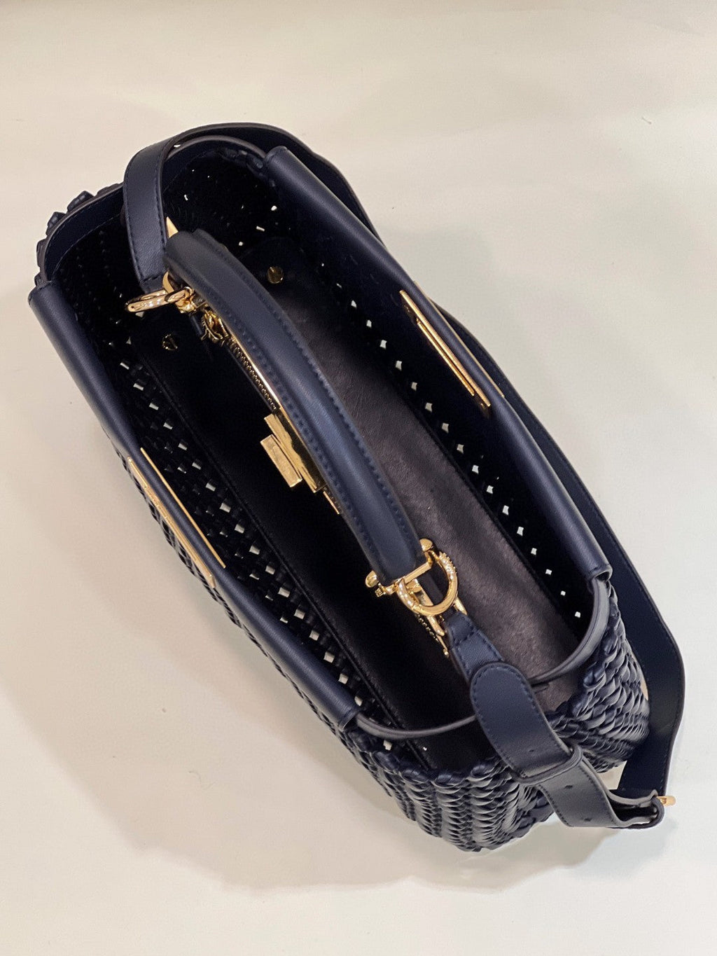 FI Mujer GlamI Iconic Navy Blue Bag For Woman 33cm/13in