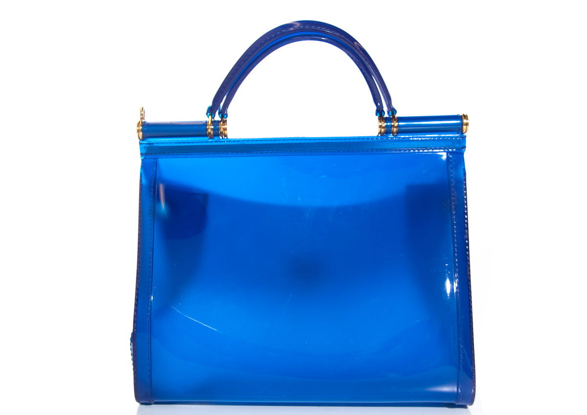Dolce & Gabbana Blue Miss Sicily Handbag