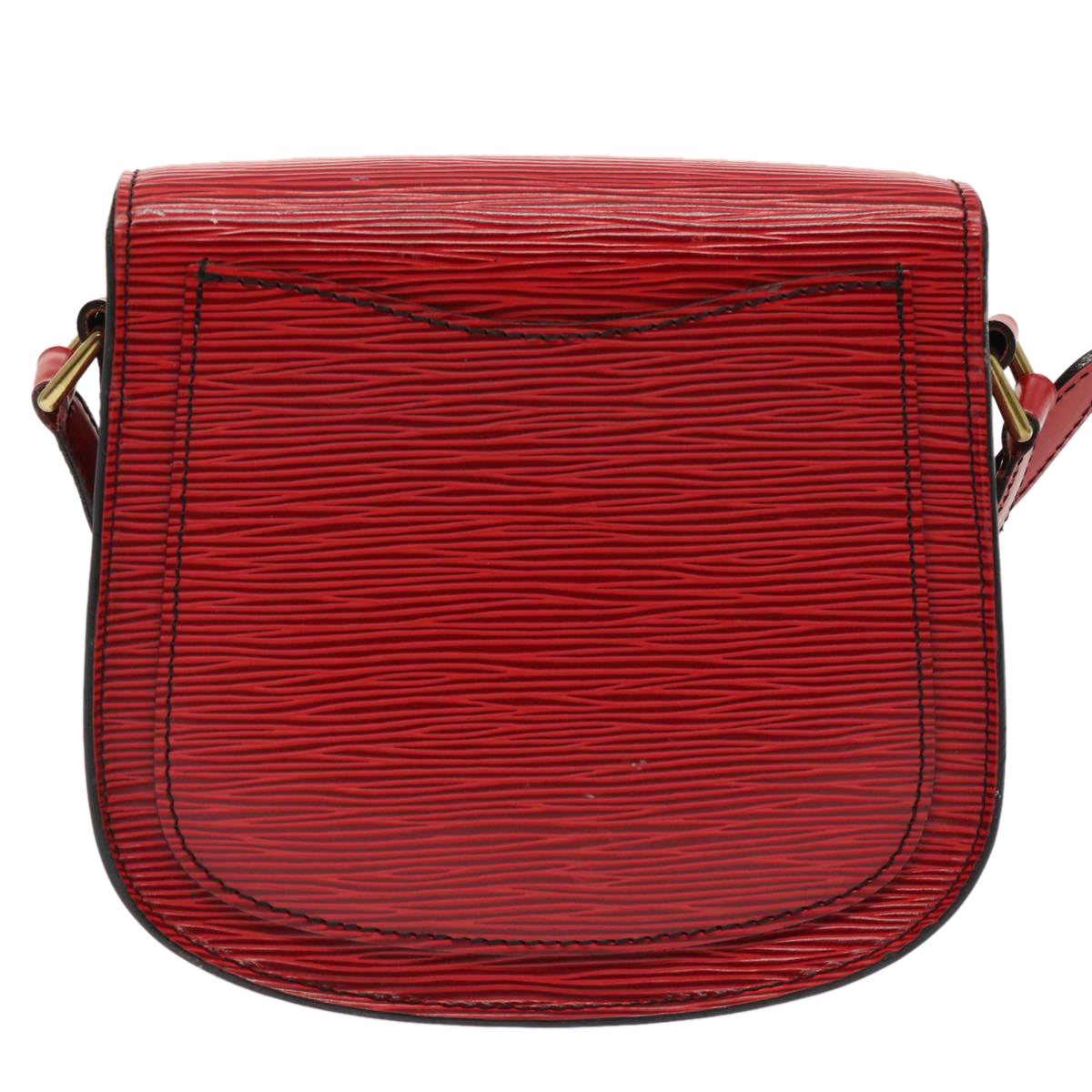 Louis Vuitton Epi Saint Cloud Pm Shoulder Bag Red