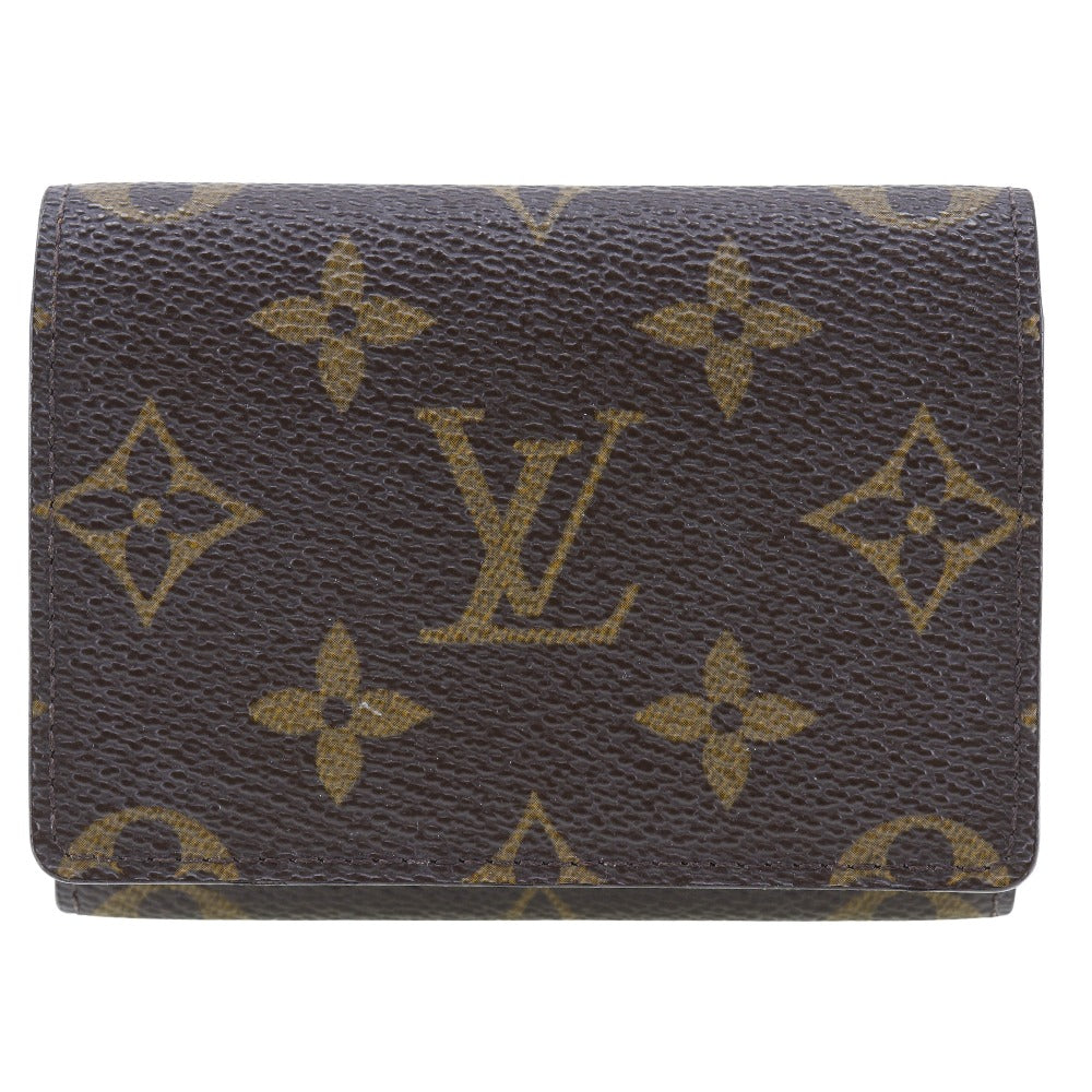 Louis Vuitton Enveloppe Carte De Visite  Canvas Wallet  ()