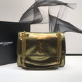 GLAMI Niki MeGLAMIum Chain Bag Yellow Copper For Women 11in/28cm YSL