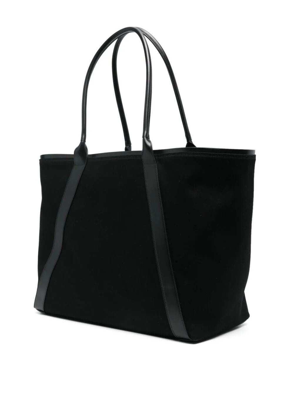 Saint Laurent Men Rive Gauche Tote Bag In Canvas