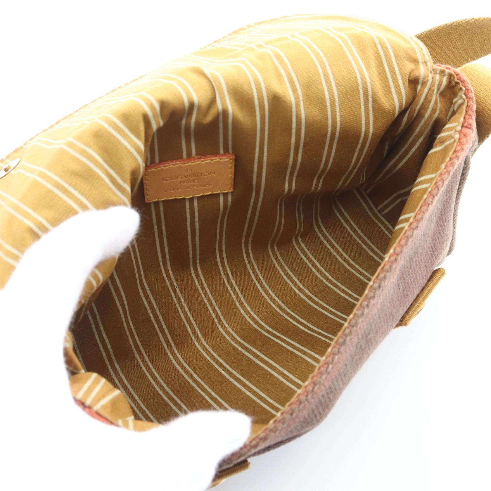 Louis Vuitton Antigua Besace PM  Canvas Shoulder Bag