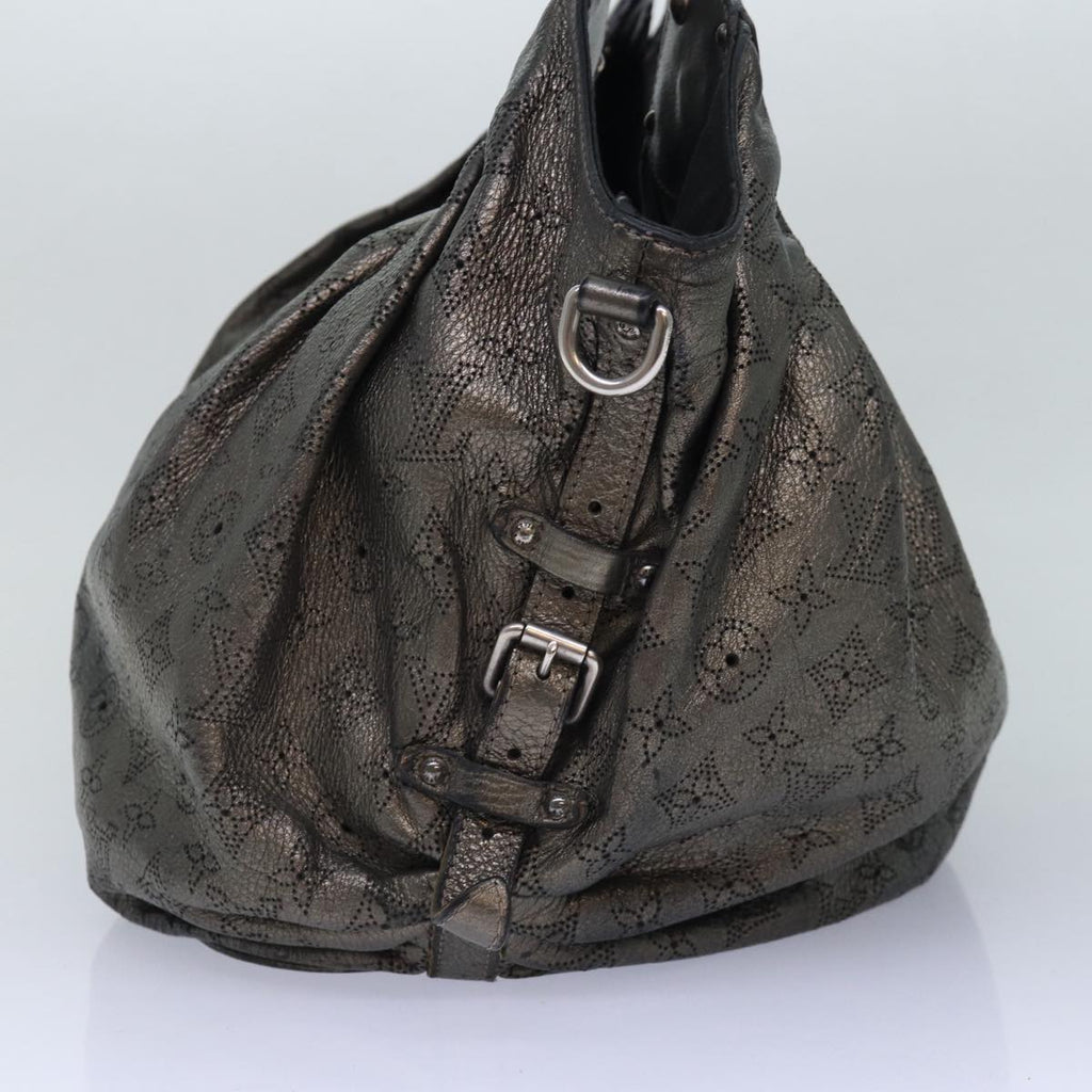 Louis Vuitton Monogram Punching Mahina Xl Tote Bag Bronze