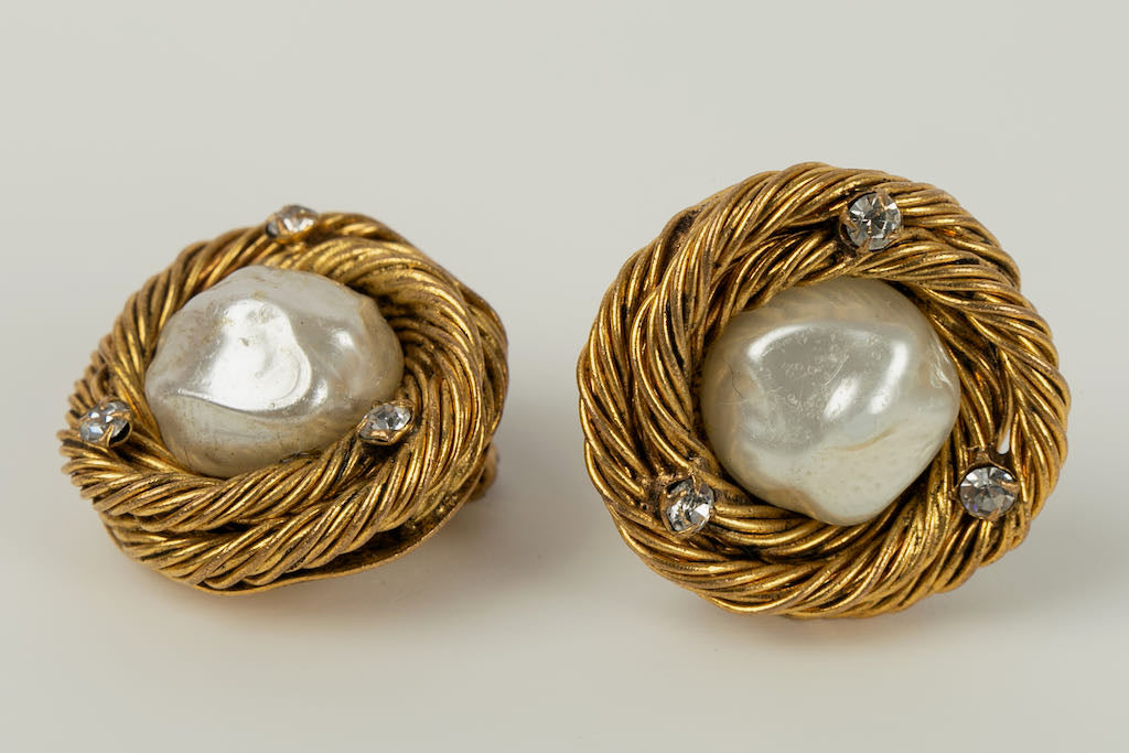 Boucles d'oreilles Chanel 1984