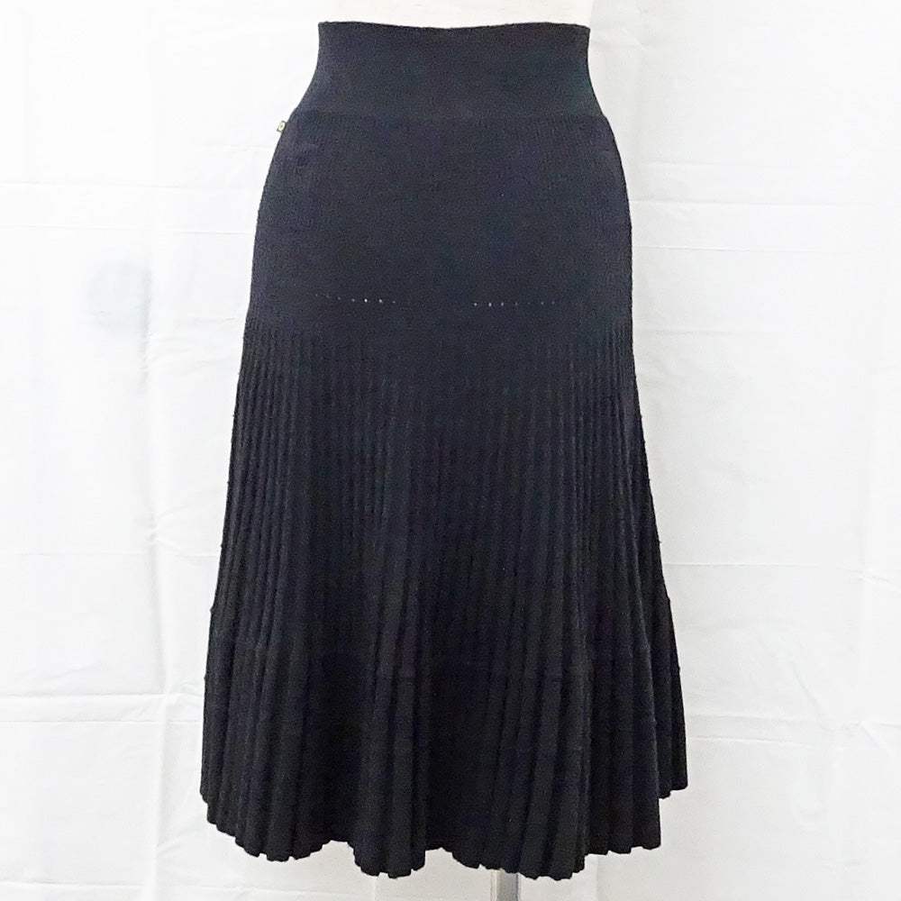 Louis Vuitton S RW172W Black Wool Italian  Clothes Women's