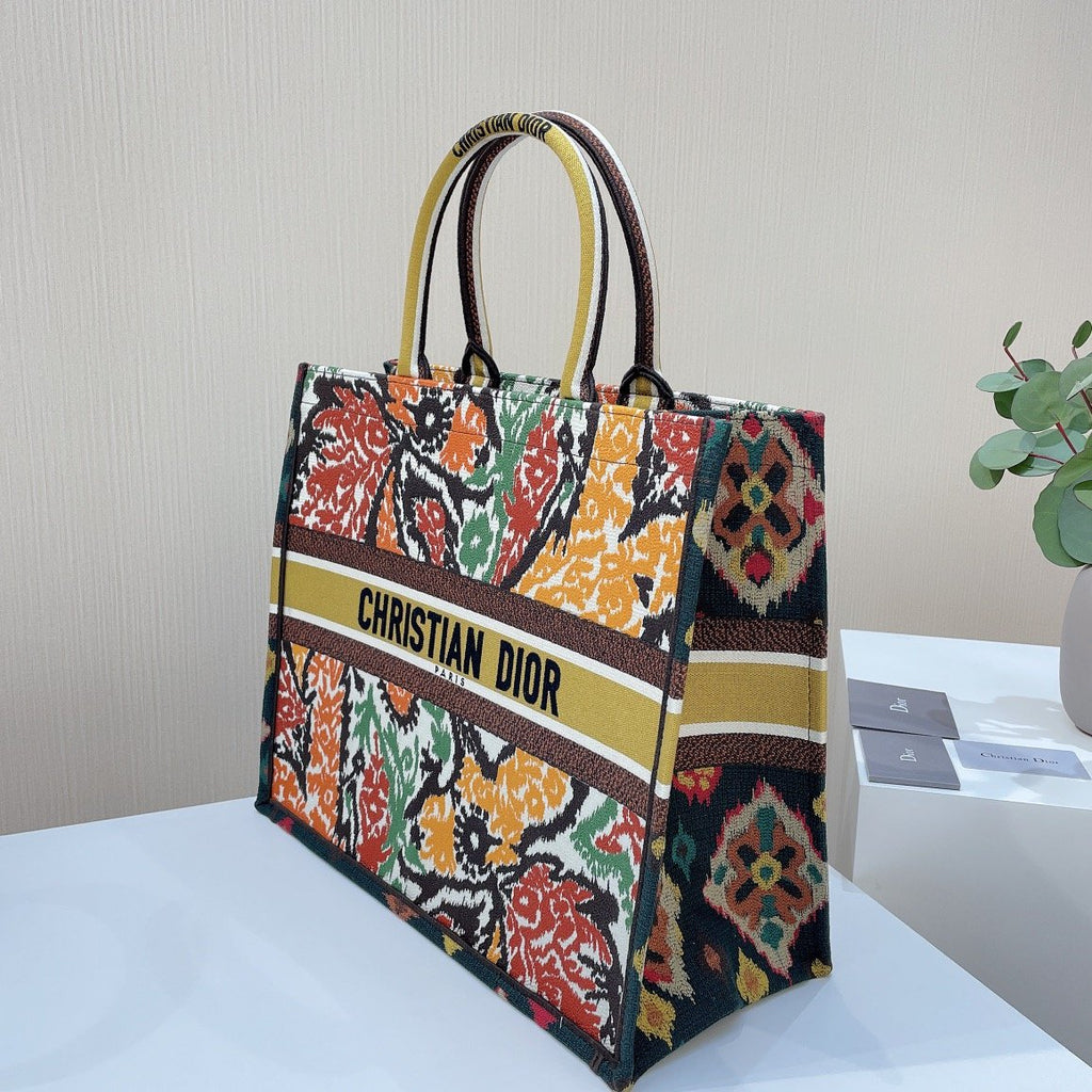 GLAMI Large Book Tote Multicolor, For Women, WomenÃ¢â‚¬â„¢s Handbags 16.5in/42cm CD