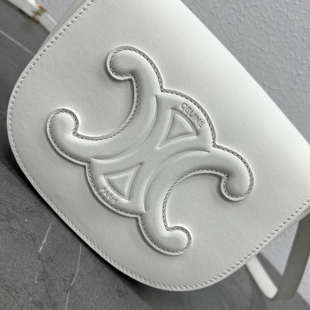 GLAMI Folco Cuir Triomphe White For Women 7in/19cm 198263DU3.01BC