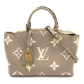 Louis Vuitton Louis Vuitton PM 2w Shoulder Bag Leather Monogram Emplant  Grey M58914