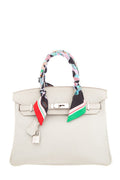 HermÃƒÆ’Ã‚Â¨s 2014 Square R Craie Swift 30 cm Birkin W/ Palladium HW