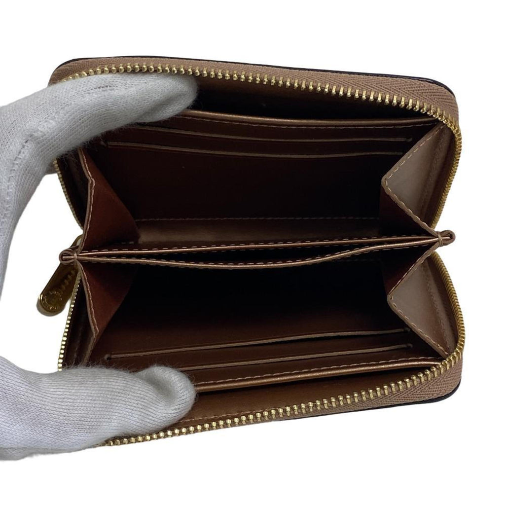 Louis Vuitton Zippy Coin Purse  Canvas Wallet  ()