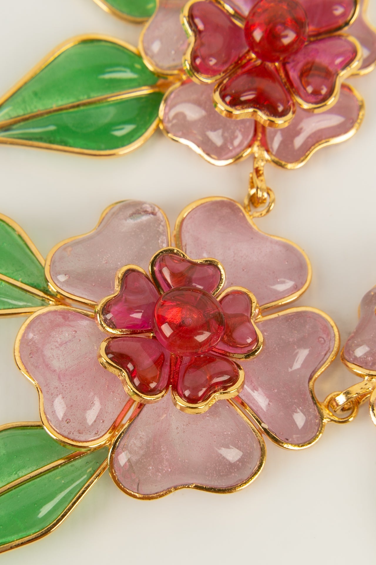Collier fleurs Augustine