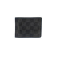 Louis Vuitton Damier Graphite Multiple Slender Bifold Wallet Blue
