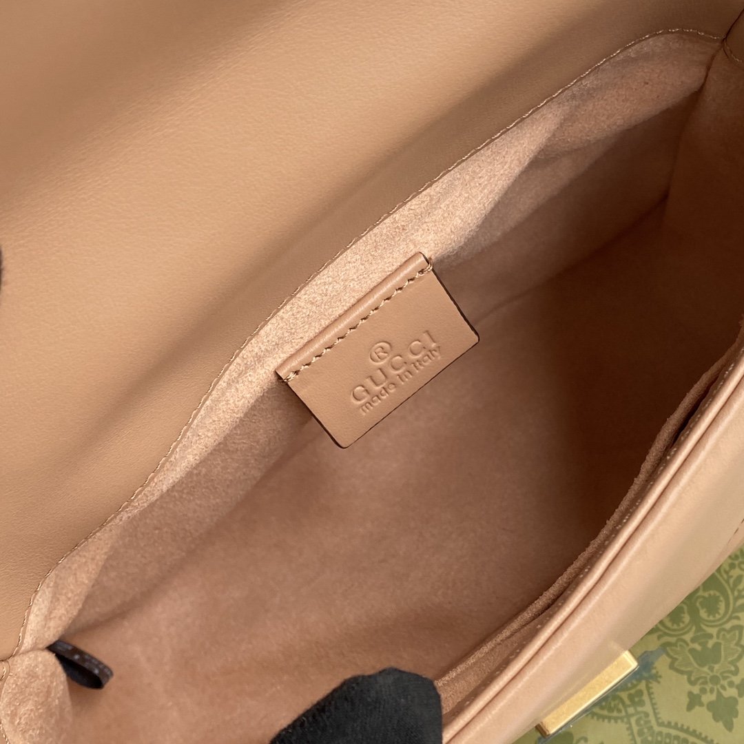 Glami Marmont Mini Top Handle Bag Beige For Women, Women’s Bags 8.3in/21cm Glami