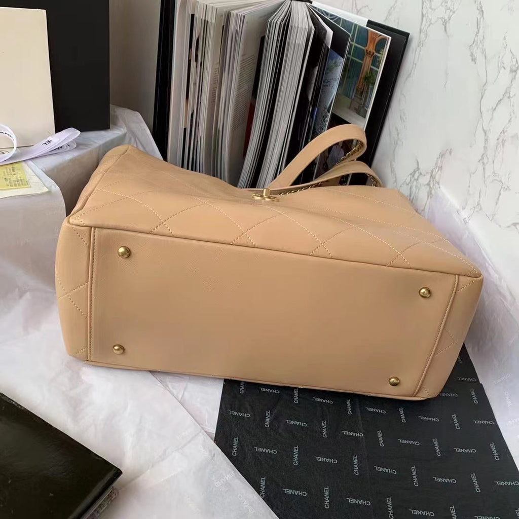 CHLShopping Bag Beige For Women Bags 14.4in/37cm