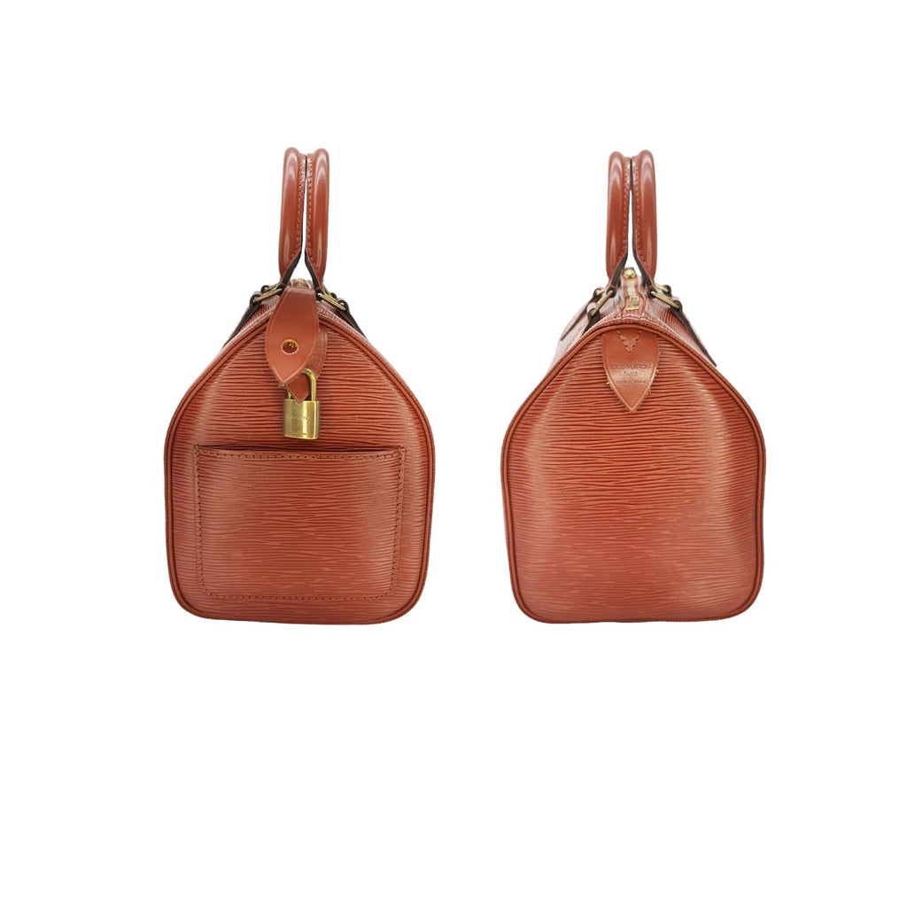 Louis Vuitton Vintage EPI Kenyan Brown Speedy 25 Bag