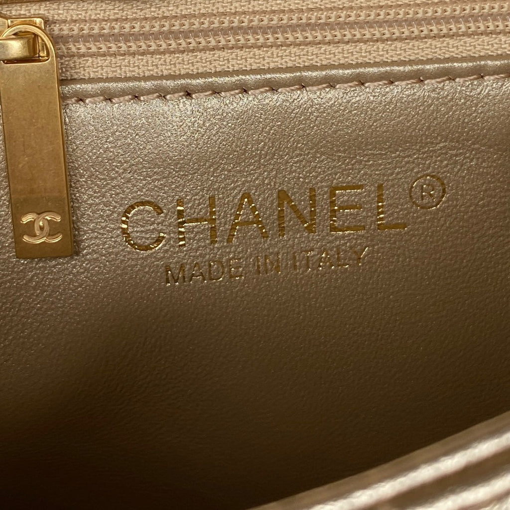 CHLFlap Bag Small Gold Bag For Women 15cm/6in