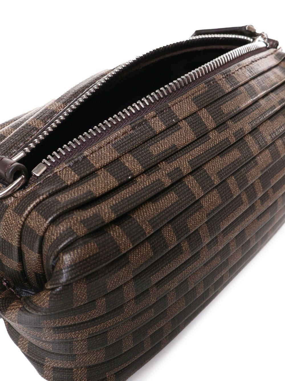Fendi Men Ff Canvas Caramella Bag