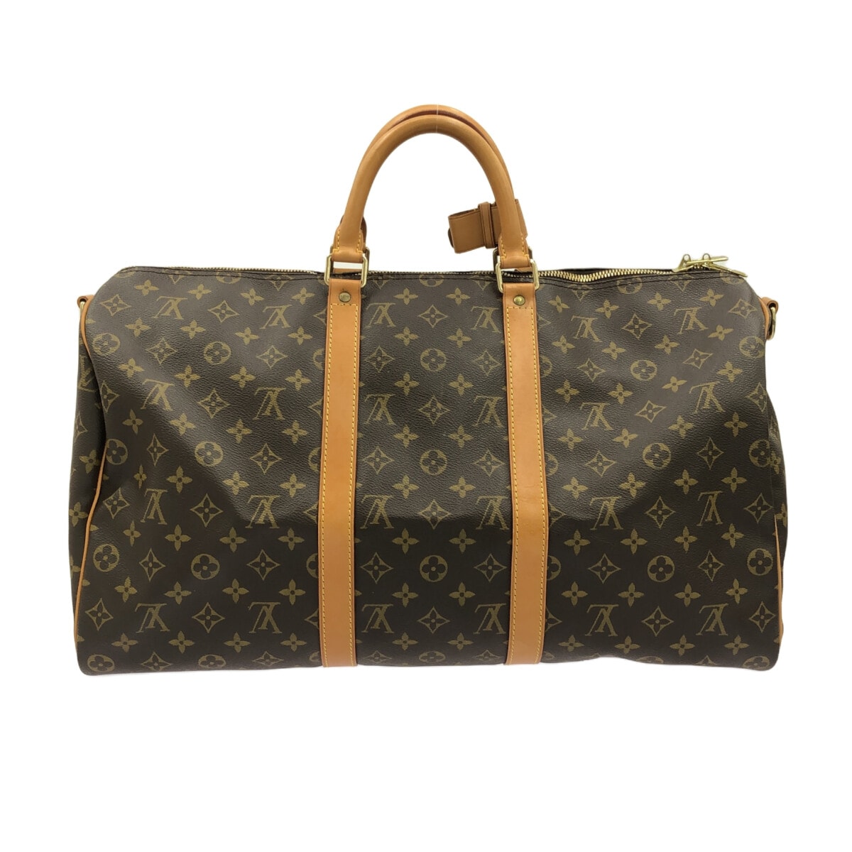 Louis Vuitton Keepall Bandouliere 50  Canvas Travel Bag ()