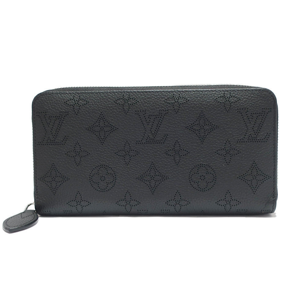 Louis Vuitton Zippie Wallet M61867 Black Silver Wallet Long Wallet  Women Box  Bag
