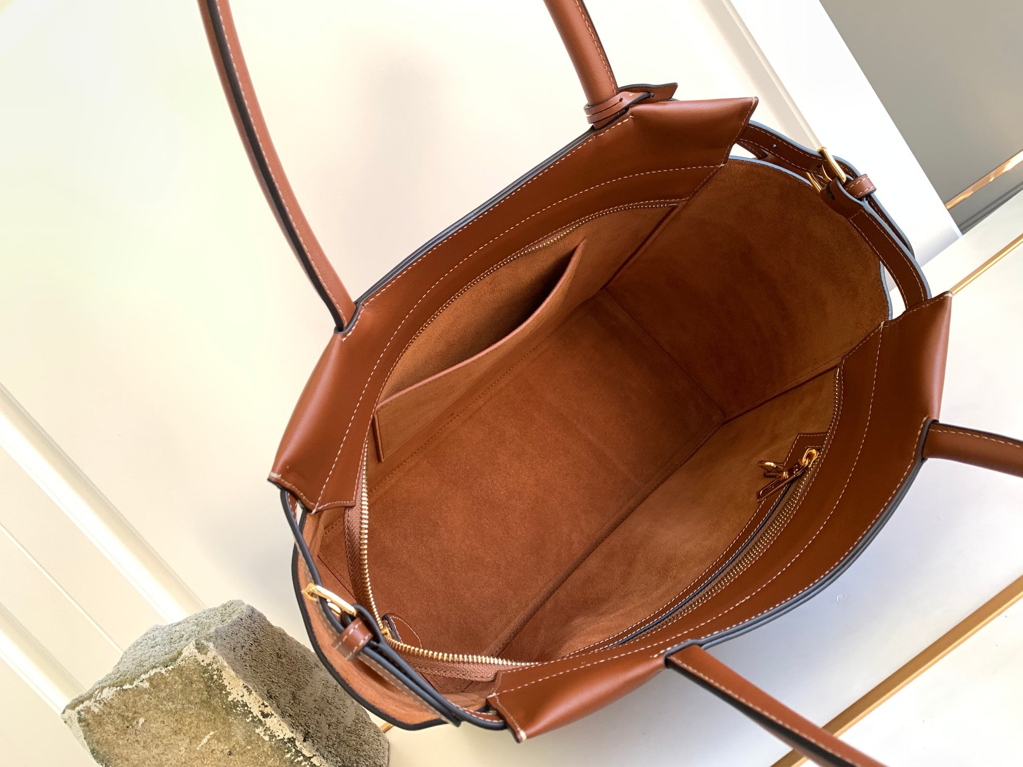 GLAMI MeGLAMIum Cabas Bourgeois Tan For Women 18in/45cm 199773EHS.04LU